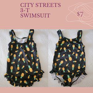 City Steets swimsuit, 3T